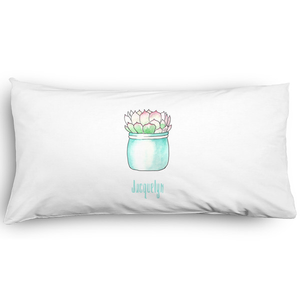 Custom Cactus Pillow Case - King - Graphic (Personalized)