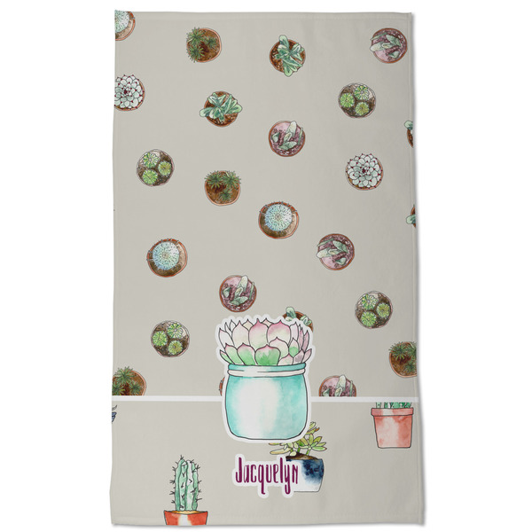 Cactus Kitchen Towel - Poly Cotton - Full Front