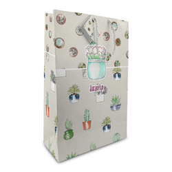 Cactus Large Gift Bag (Personalized)