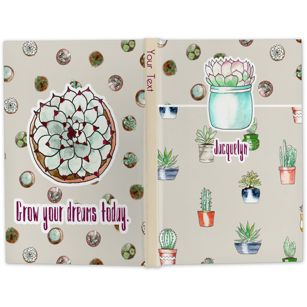 Cactus Large Hard Cover Journal - Apvl