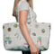 Cactus Large Rope Tote Bag - In Context View
