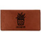 Cactus Leatherette Checkbook Holder - Single Sided (Personalized)