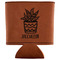Cactus Leatherette Can Sleeve - Flat