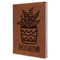 Cactus Leatherette Journal - Large - Single Sided - Angle View