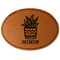 Cactus Leatherette Patches - Oval