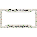 Cactus License Plate Frame (Personalized)