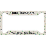 Cactus License Plate Frame - Style A (Personalized)