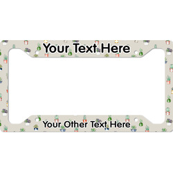 Cactus License Plate Frame (Personalized)