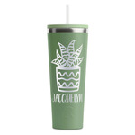 Cactus RTIC Everyday Tumbler with Straw - 28oz - Light Green - Double-Sided (Personalized)