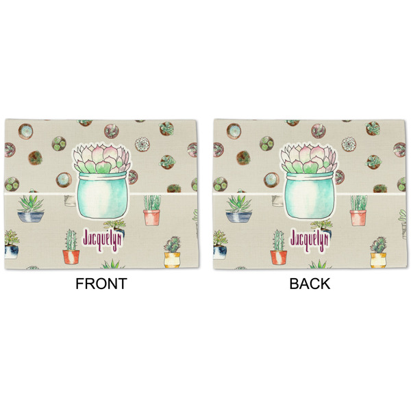 Cactus Linen Placemat - APPROVAL (double sided)