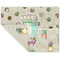 Cactus Double-Sided Linen Placemat - Single w/ Name or Text