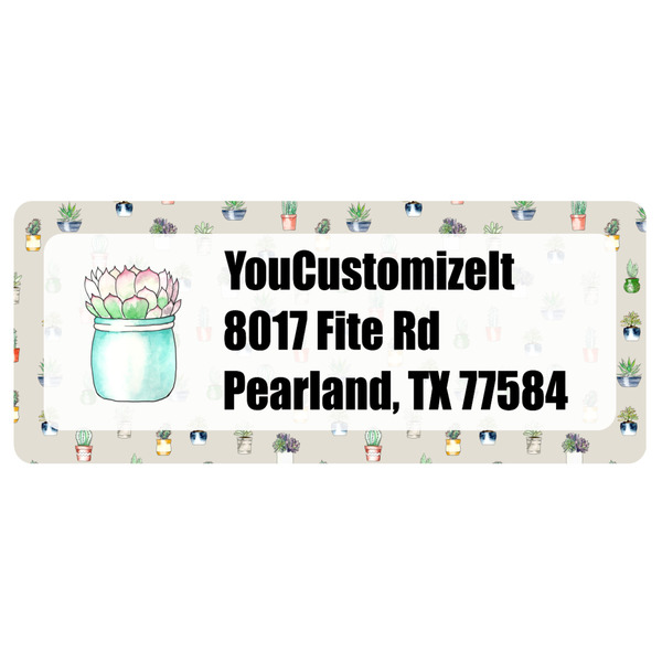 Custom Cactus Return Address Labels (Personalized)