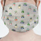 Cactus Mask - Pleated (new) Front View on Girl
