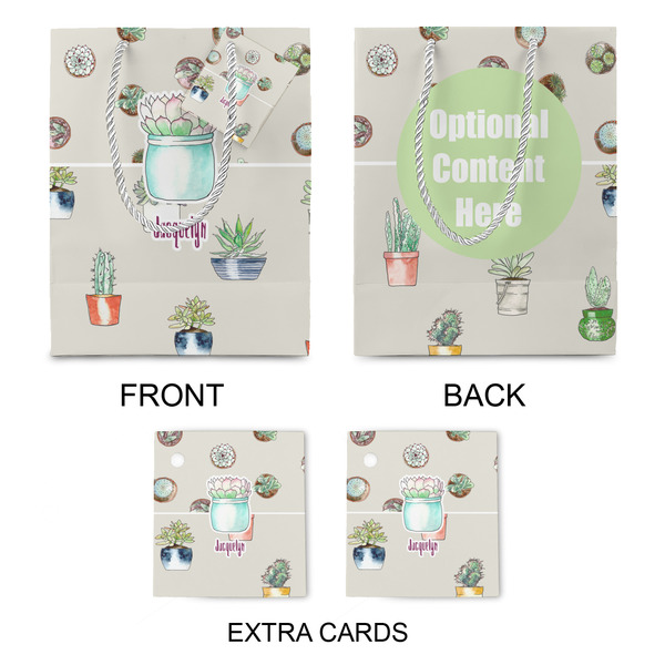Cactus Medium Gift Bag - Approval