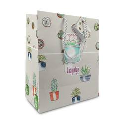 Cactus Medium Gift Bag (Personalized)