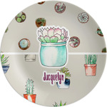 Cactus Melamine Plate (Personalized)