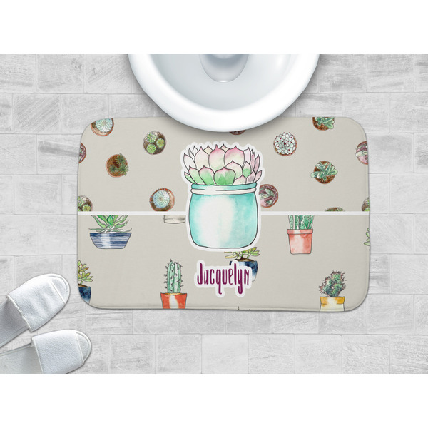 Cactus Memory Foam Bath Mat - LIFESTYLE 34x21