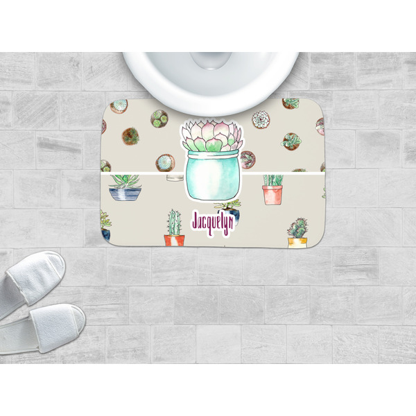 Cactus Memory Foam Bath Mat - LIFESTYLE