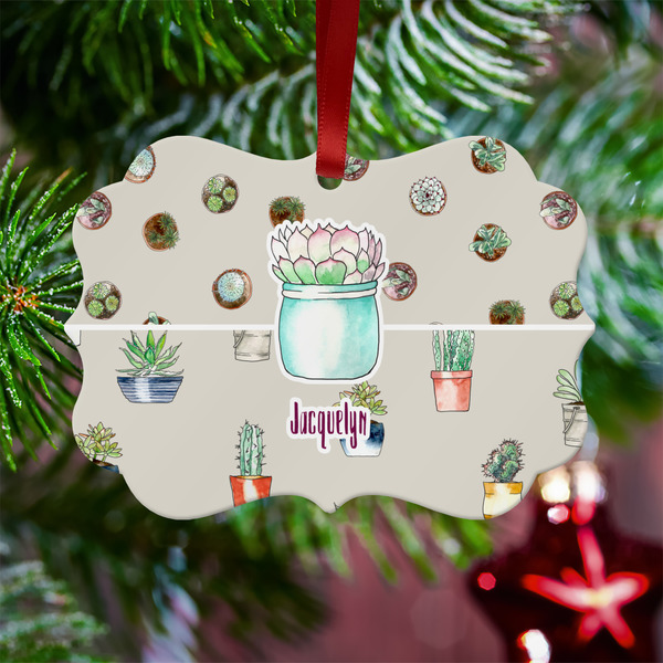 Cactus Metal Benilux Ornament - Lifestyle