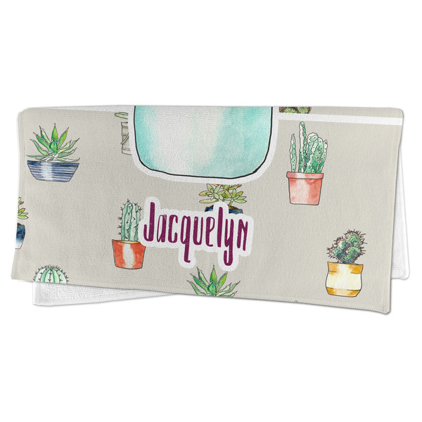 Cactus Microfiber Dish Rag - FOLDED (half)