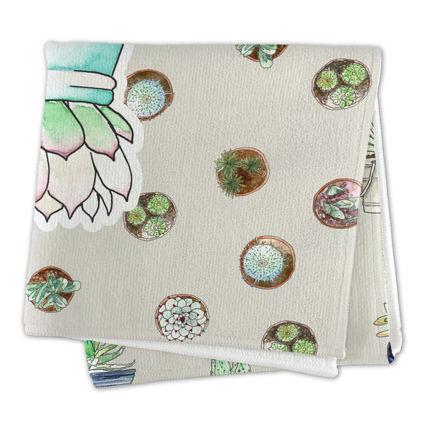 Cactus Microfiber Dish Rag - FOLDED (square)