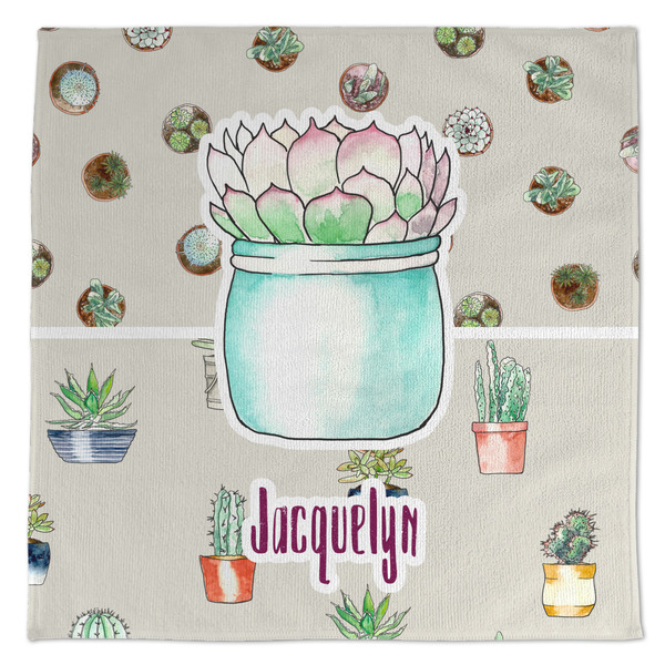 Custom Cactus Microfiber Dish Towel (Personalized)