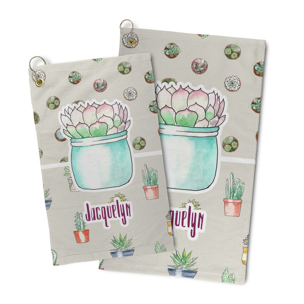 Cactus Microfiber Golf Towel - PARENT/MAIN