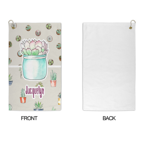 Cactus Microfiber Golf Towels - APPROVAL