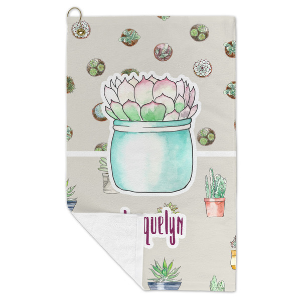 Cactus Microfiber Golf Towels - FOLD