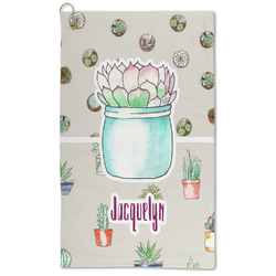 Cactus Microfiber Golf Towel - Large (Personalized)