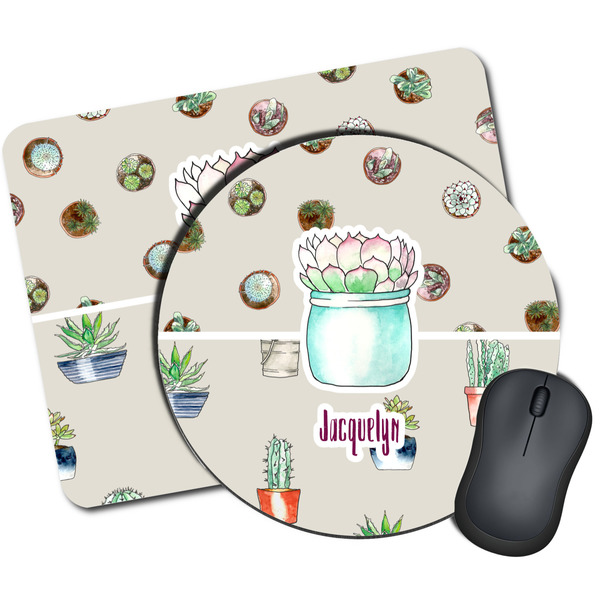 Custom Cactus Mouse Pad (Personalized)