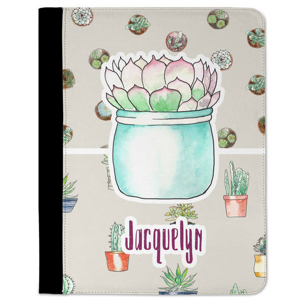 Custom Cactus Padfolio Clipboard - Large (Personalized)