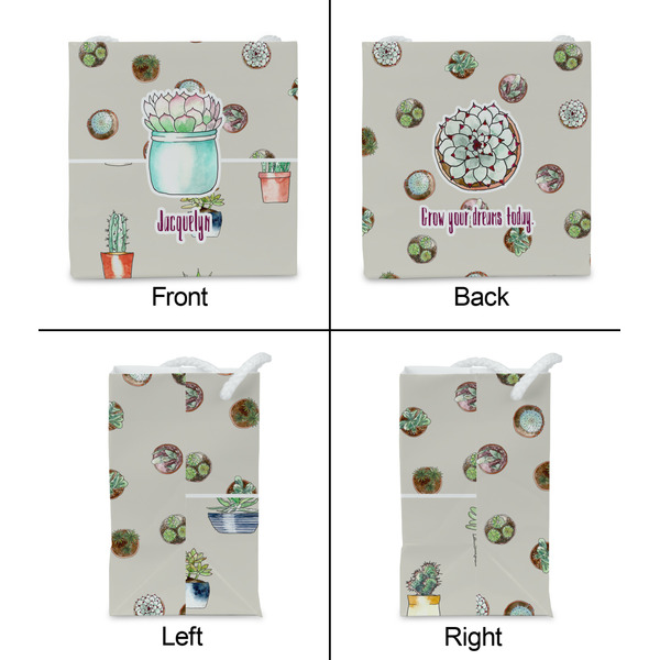 Cactus Party Favor Gift Bag - Gloss - Approval