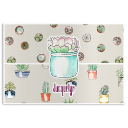 Cactus Disposable Paper Placemats (Personalized)