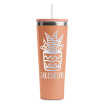 Cactus RTIC Everyday Tumbler with Straw - 28oz - Peach - Double-Sided (Personalized)