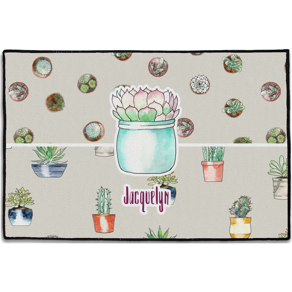 Cactus Personalized Door Mat - 36x24 (APPROVAL)