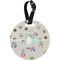 Cactus Personalized Round Luggage Tag