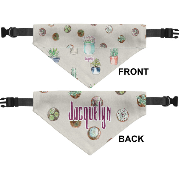 Succulents Pet Bandana Approval