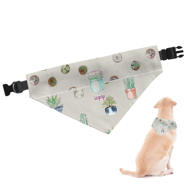 Custom Cactus Dog Bandana - Small (Personalized)