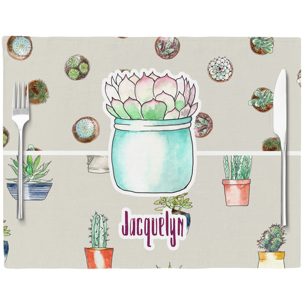Cactus Placemat with Props