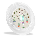 Cactus Plastic Party Dinner Plates - 10" (Personalized)