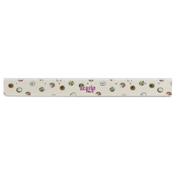 Cactus Plastic Ruler - 12" - FRONT