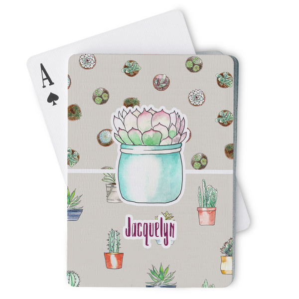 Custom Cactus Playing Cards (Personalized)