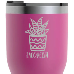 Cactus RTIC Tumbler - Magenta - Laser Engraved - Double-Sided (Personalized)