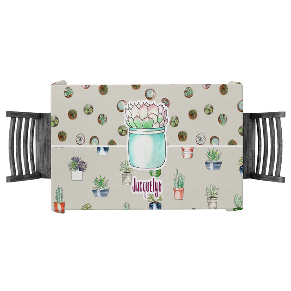Custom Cactus Tablecloth - 58"x58" (Personalized)