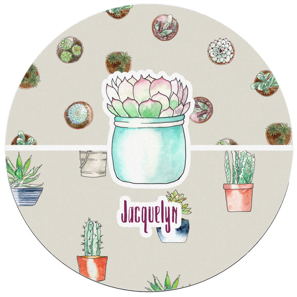 Cactus Round Mousepad - APPROVAL