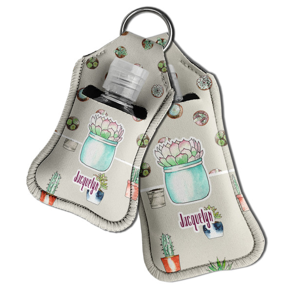 Cactus Sanitizer Holder Keychain - Both in Case (PARENT)
