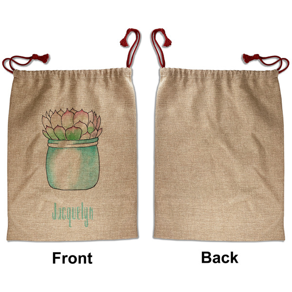 Cactus Santa Bag - Approval - Front