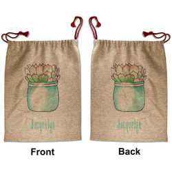 Cactus Santa Sack - Front & Back (Personalized)
