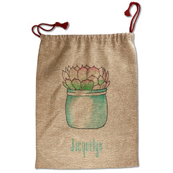 Cactus Santa Sack - Front (Personalized)